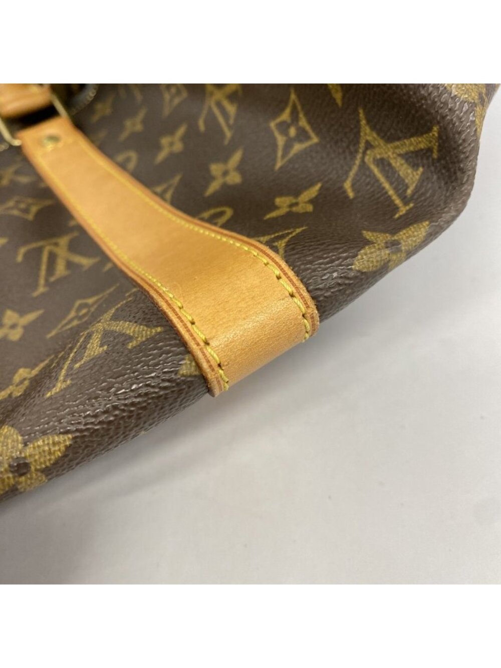 Louis Vuitton Boston Bag Monogram Keepall 50 Brown - Picture 9 of 10